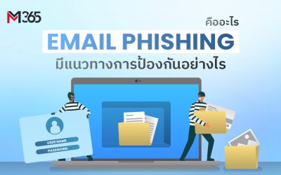 Email Phishing คืออะไร มีแนวทางการป้องกันอย่างไร